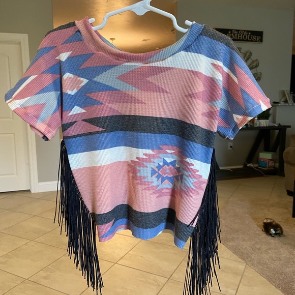 Baby toddler fringe shirt - Picture 3 of 3